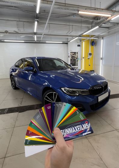 Подбор плёнки для оклейки BMW
